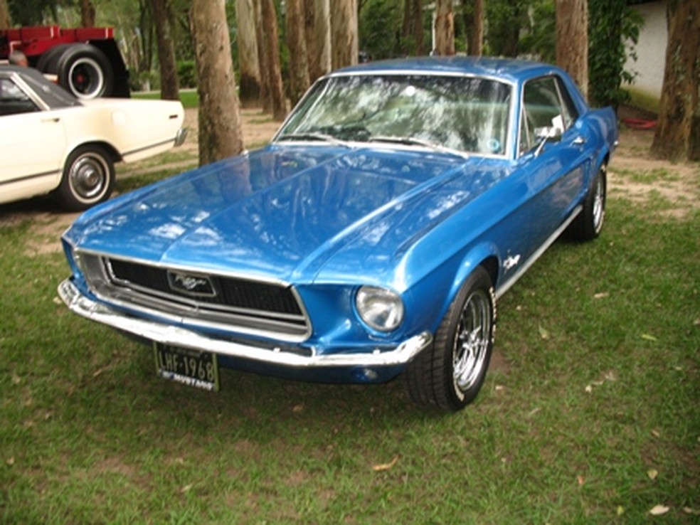 Mustang de 1968 — Foto: Veteram Car/Divulgação