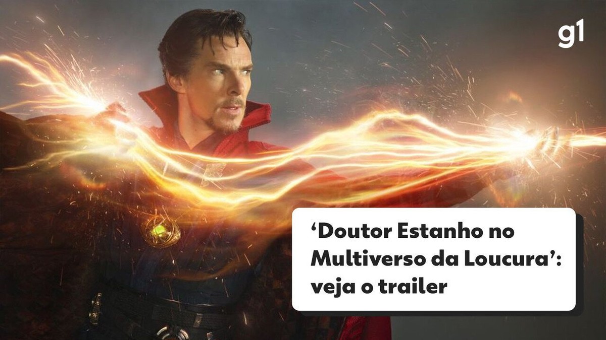 Doutor Estranho no Multiverso da Loucura' ganha primeiro trailer; ASSISTA, Cinema