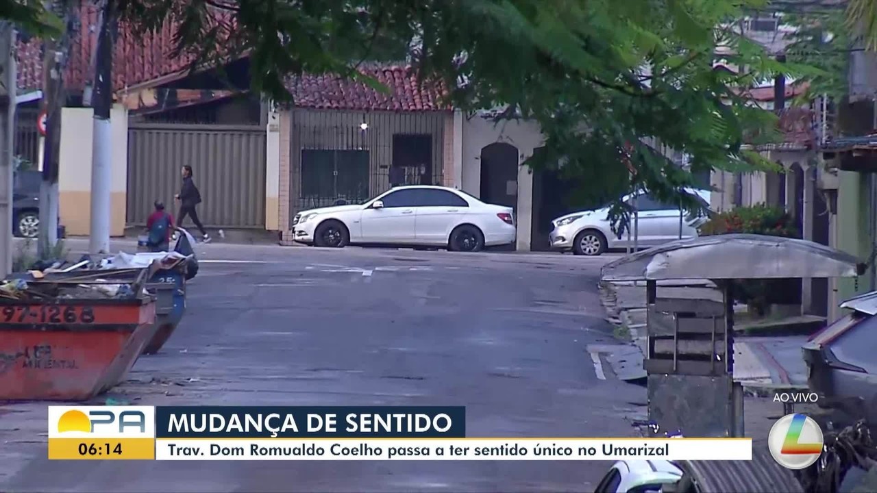 Travessa Dom Romualdo Coelho passa a ter sentido único em Belém; veja como fica o trânsito no Umarizal