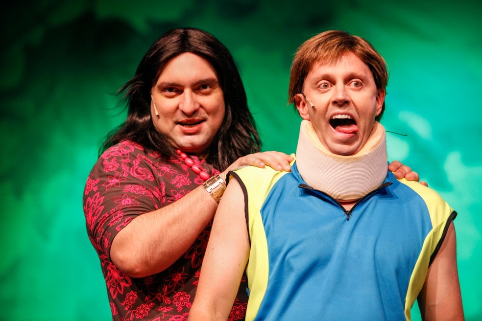 Cia. de Comédia G7 traz de volta aos palcos o sucesso "Casais Felizes Emagrecem Juntos" — Foto: Divulgação