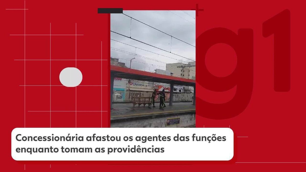 VÍDEO: seguranças da Supervia trocam socos em estação da Zona Norte do Rio