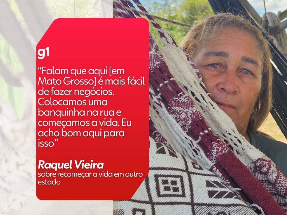 Raquel Vieira conta como recomeçou a vida ao empreender em MT — Foto: g1