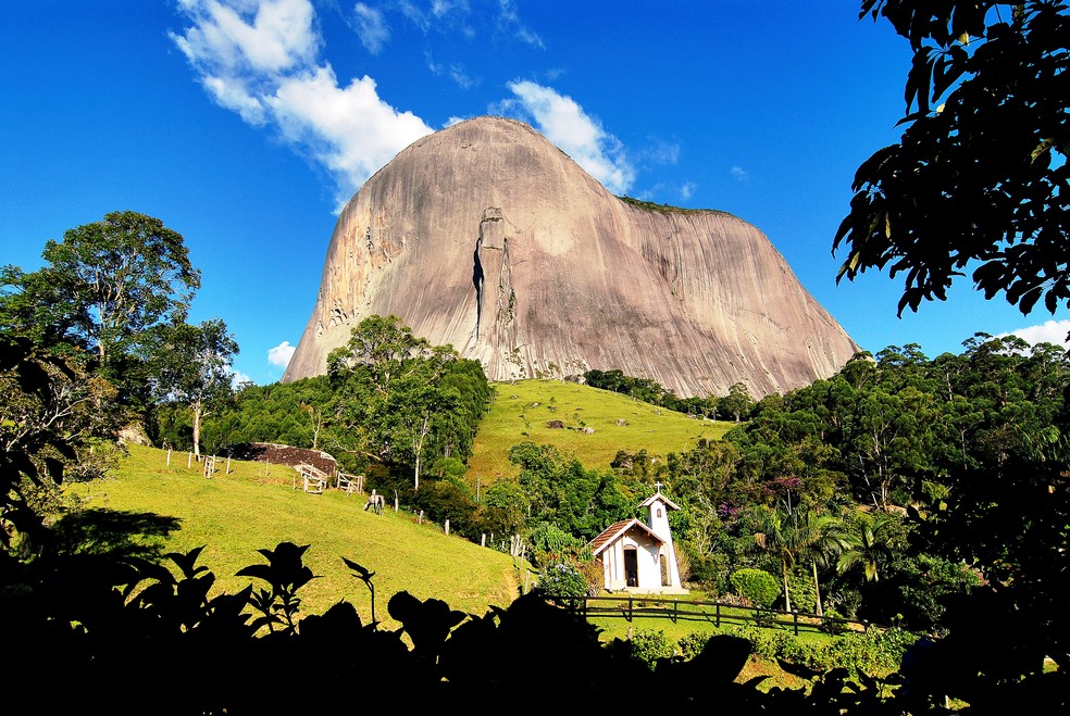 Pedra Azul, em Domingos Martins — Foto: Tadeu Bianconi/ Divulgação