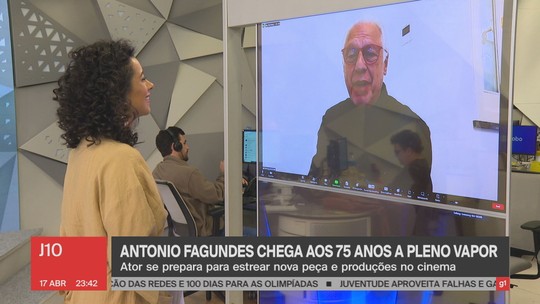 Antonio Fagundes chega aos 75 anos - Programa: Jornal das Dez 