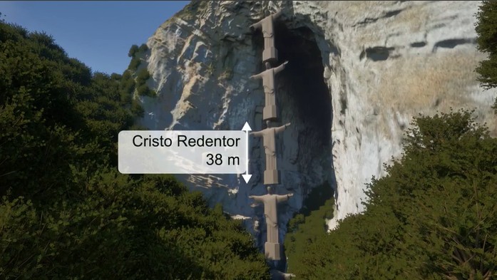 'Maior que cinco Cristos Redentores': como pesquisadores mediram maior boca de caverna do mundo no Brasil