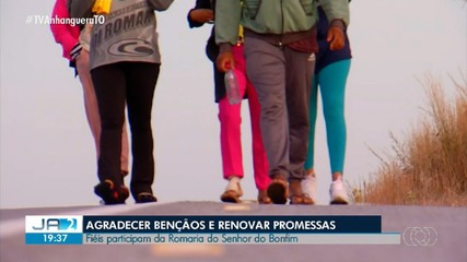 Fiéis se mobilizam para participar da romaria de Senhor do Bonfim