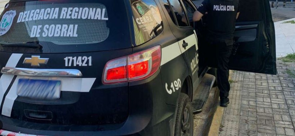 Ajudante de escolinha de futebol é preso em Fortaleza por suspeita de estuprar crianças e adolescentes em Sobral. — Foto: Polícia Civil/ Divulgação