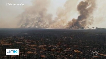 Focos de incêndio crescem no Tocantins em agosto