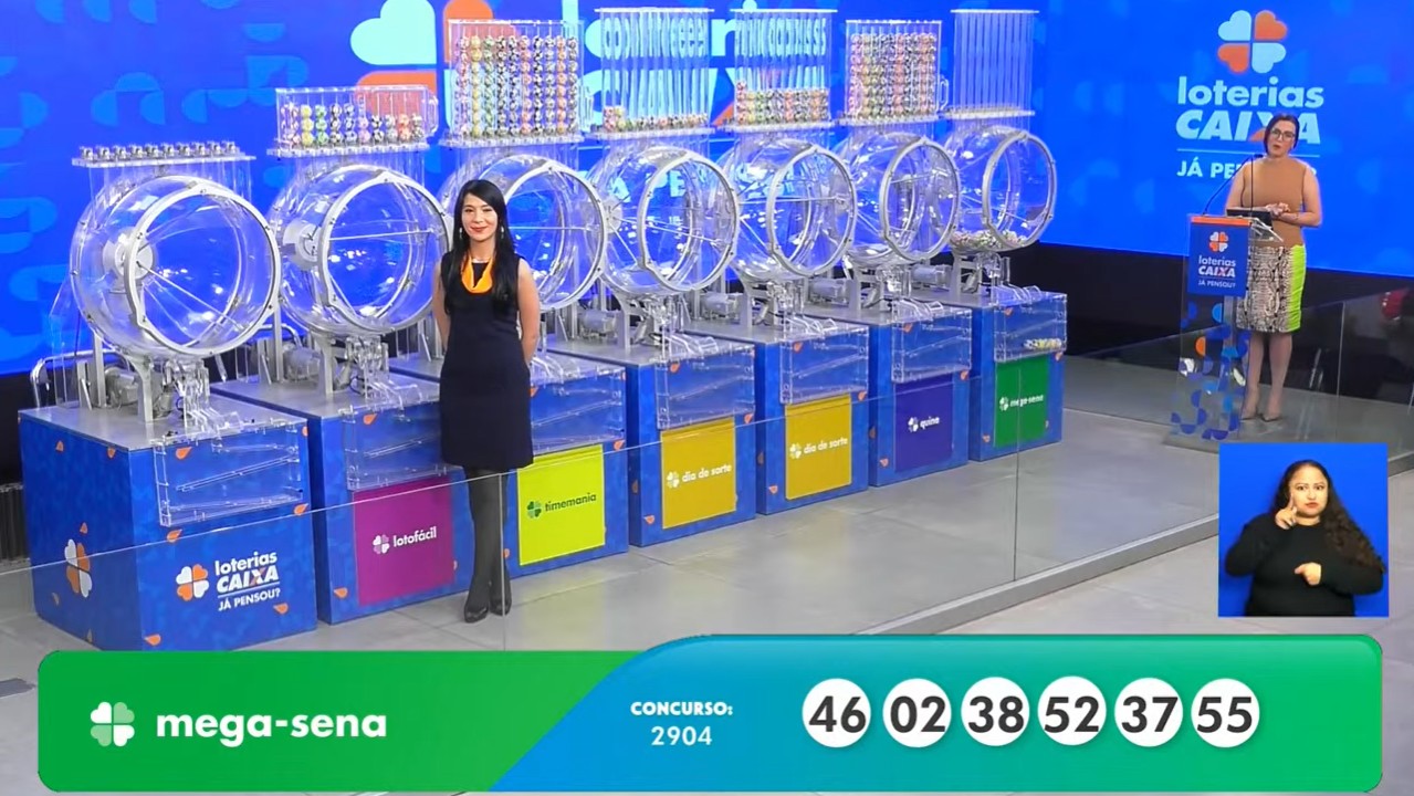 Mega-Sena, concurso 2.904: resultado