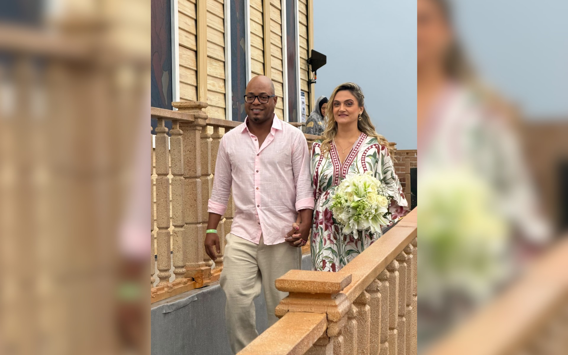 Casal renova votos no Rock in Rio ao som de Ne-Yo, seu cantor favorito: 'Uma linda surpresa'
