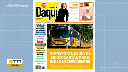 Saiba quais os assuntos em destaque no Jornal Daqui