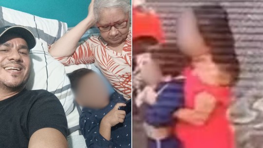 Pai diz que filho sequestrado pela mãe e devolvido após 45 dias foi 'alienado' contra ele e a avó - Foto: (Arquivo Pessoal e Reprodução)
