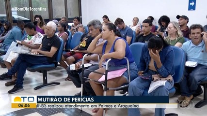 Mutirão de perícias do INSS é realizado em Palmas e Araguaína
