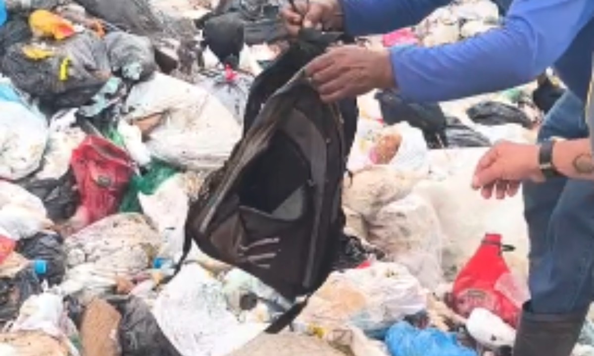 Recém-nascida morre após ser encontrada dentro de mochila abandonada em lixão no Amazonas