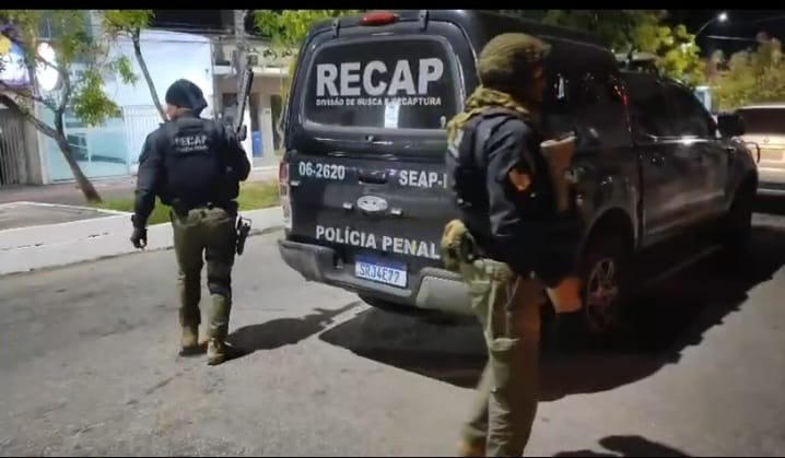Foragido por latrocínio é recapturado em Macaé após ação das polícias penais do RJ e ES