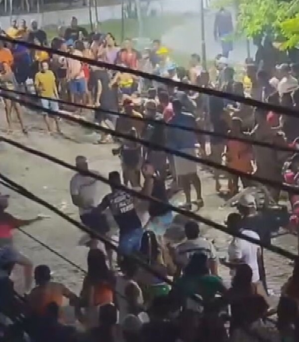 Homem morre baleado durante confusão generalizada em festa pós-carnaval; VÍDEO