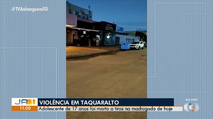 Adolescente de 17 anos morre após ser baleado em Palmas