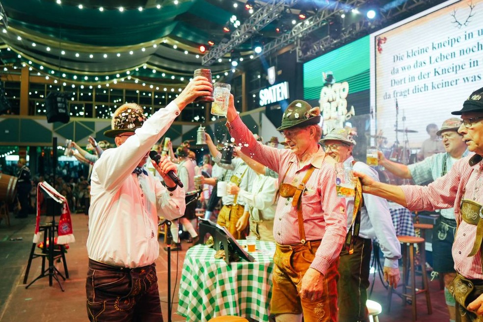 Oktoberfest em Blumenau — Foto: Ascom/SC/Divulgação