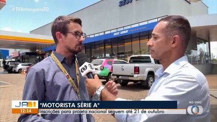 Inscrições para o projeto Motorista Série A seguem abertas até 21 de outubro