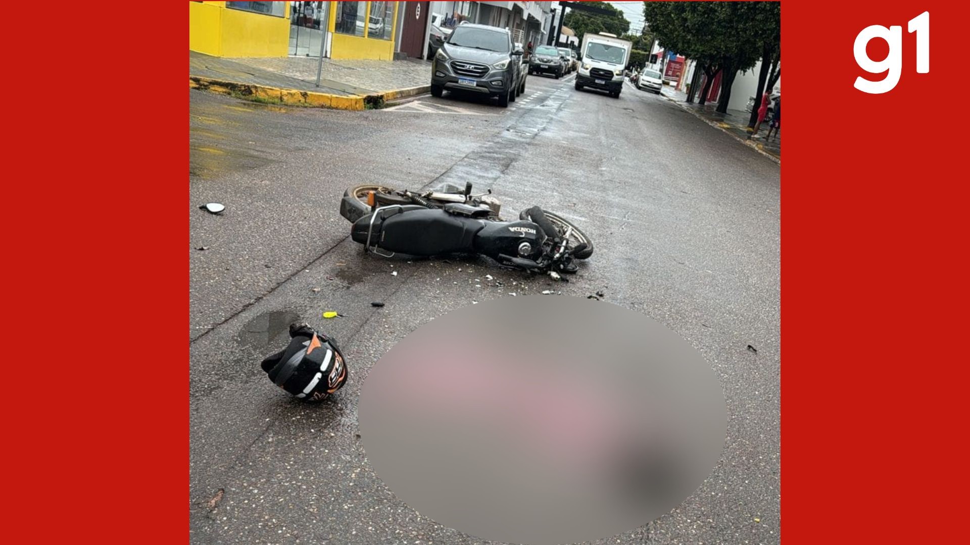 Motociclista em alta velocidade morre ao bater em ônibus em MT