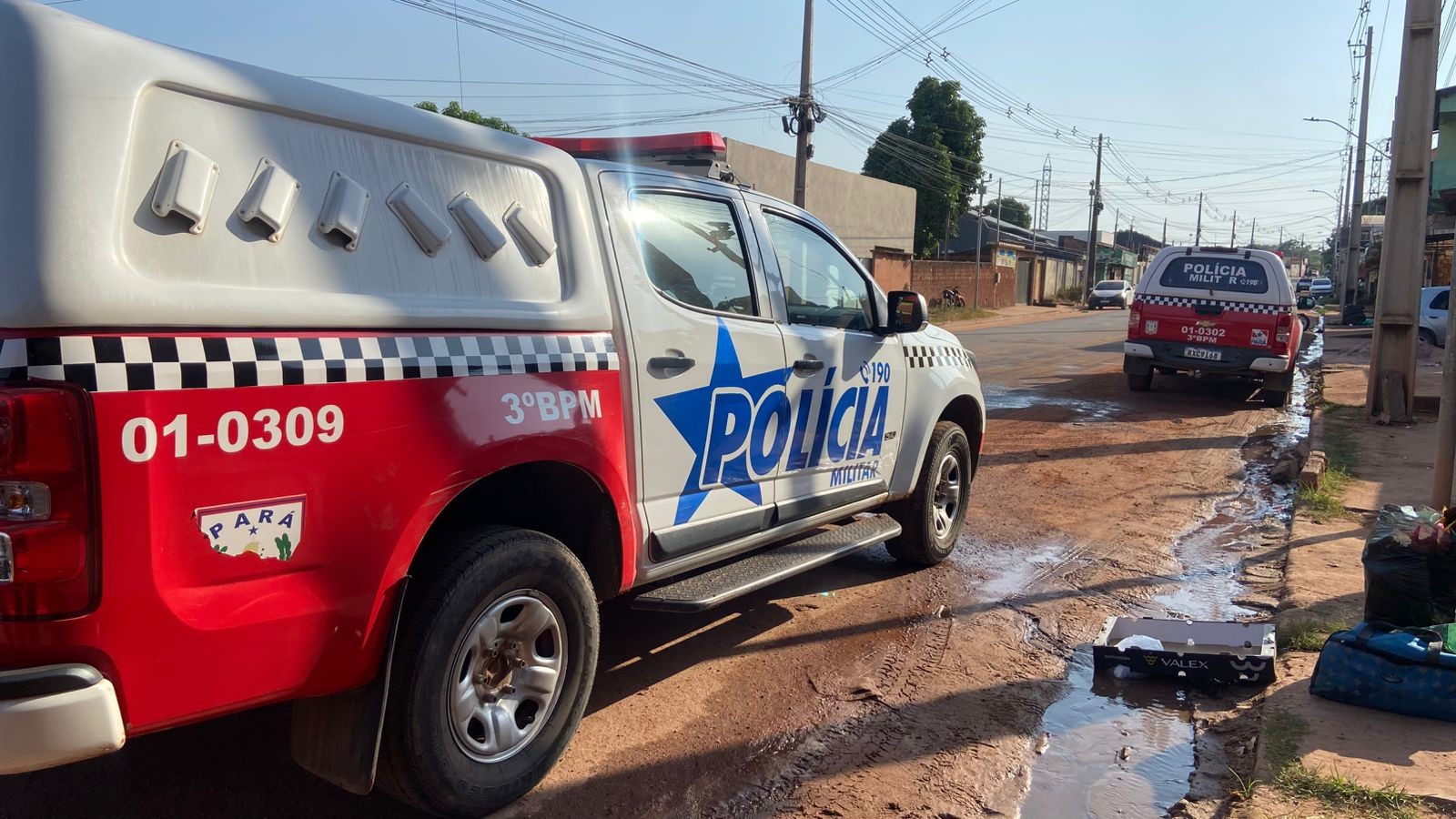Feto é encontrado em lixeira de estabelecimento comercial na grande área do Santarenzinho