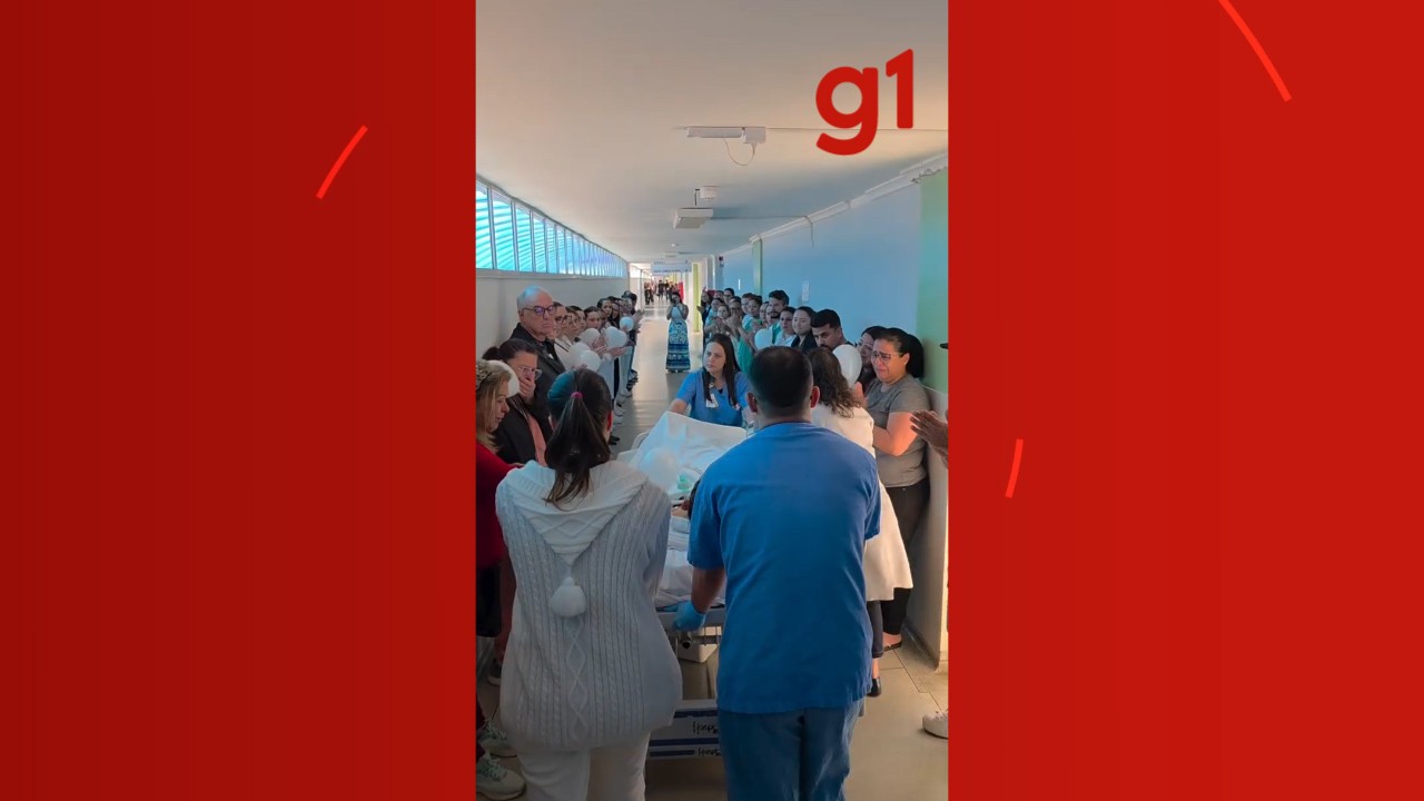 VÍDEO: hospital faz 'corredor de aplausos' após família autorizar doação de órgãos de adolescente; gesto salvou cinco vidas
