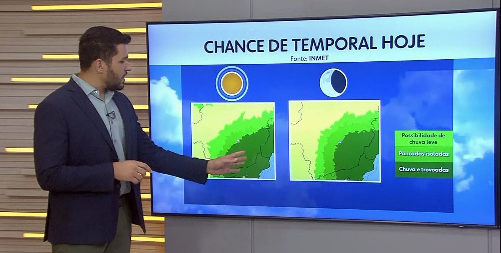 Previsão indica risco de temporais isolados e mantém atenção para chuva no Sul de Minas; saiba mais
