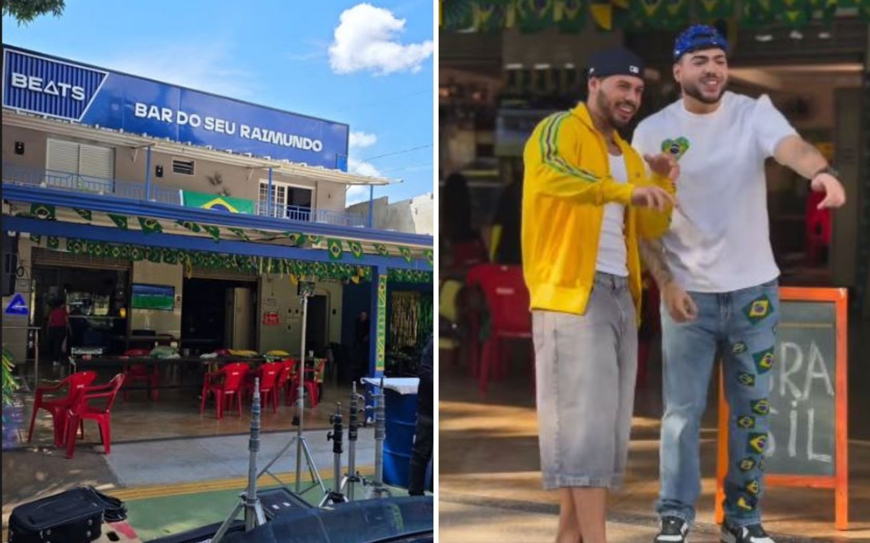 Bar famoso entre universitários vira cenário de clipe de Zé Felipe, em Goiânia