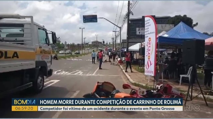 Boa Noite Paraná, Acidente mata piloto de moto durante uma corrida, em  Cascavel