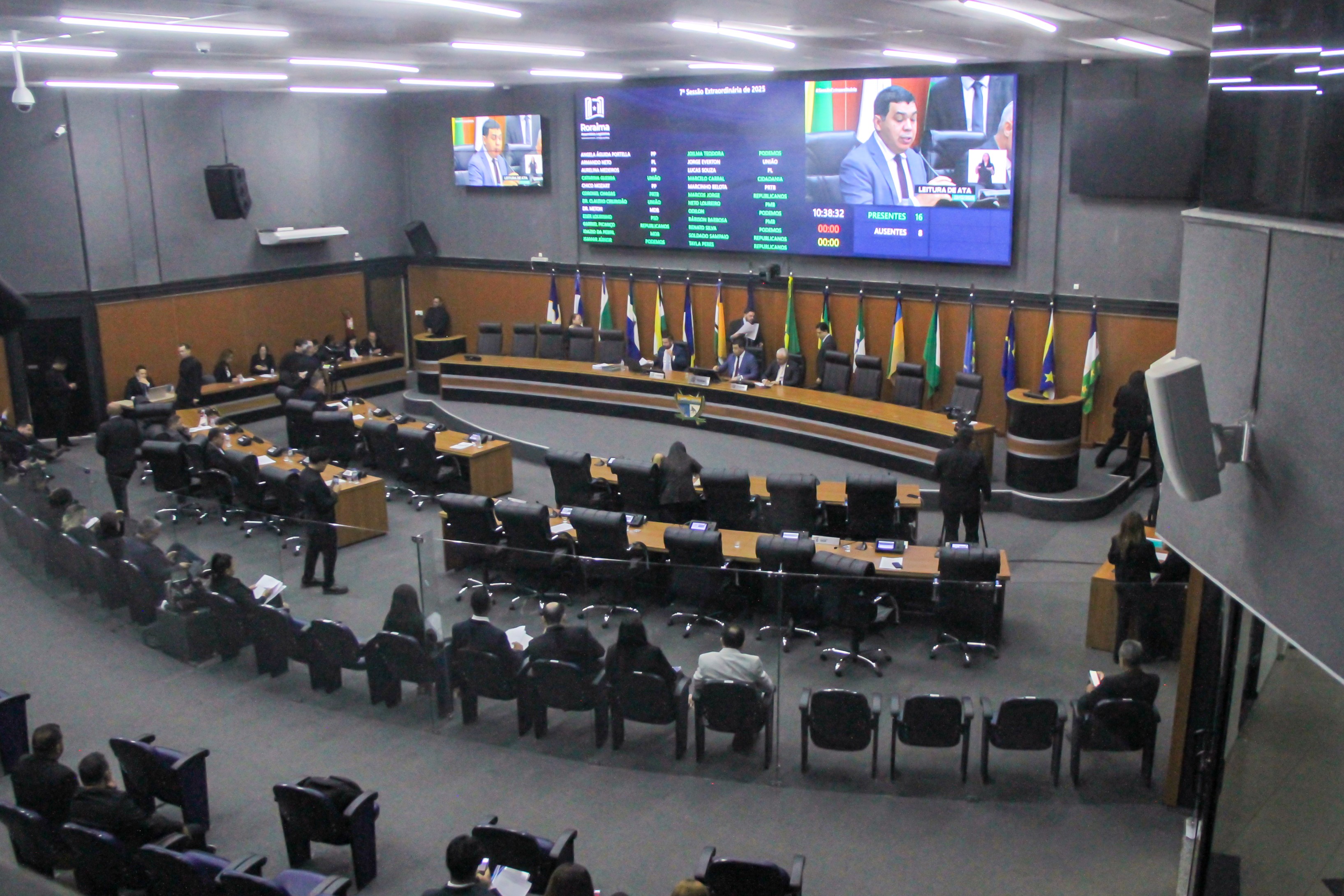 Deputados de Roraima aprovam orçamento para 2026