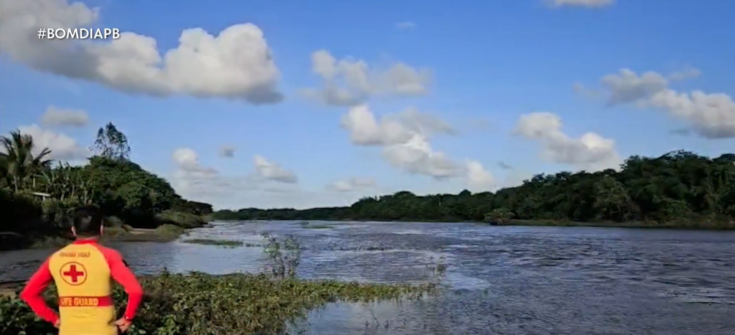 Homem desaparece após entrar em rio, no Litoral da Paraíba
