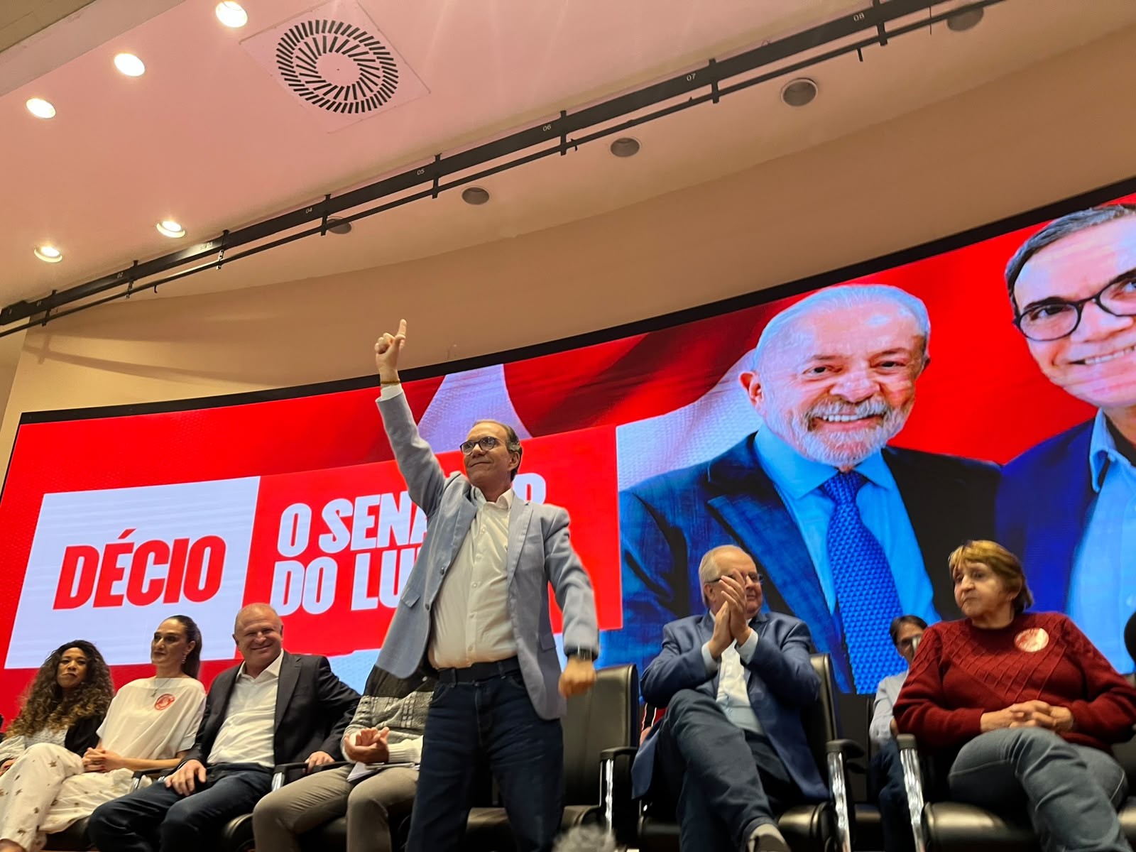 PT lança Décio Lima como candidato ao Senado por Santa Catarina