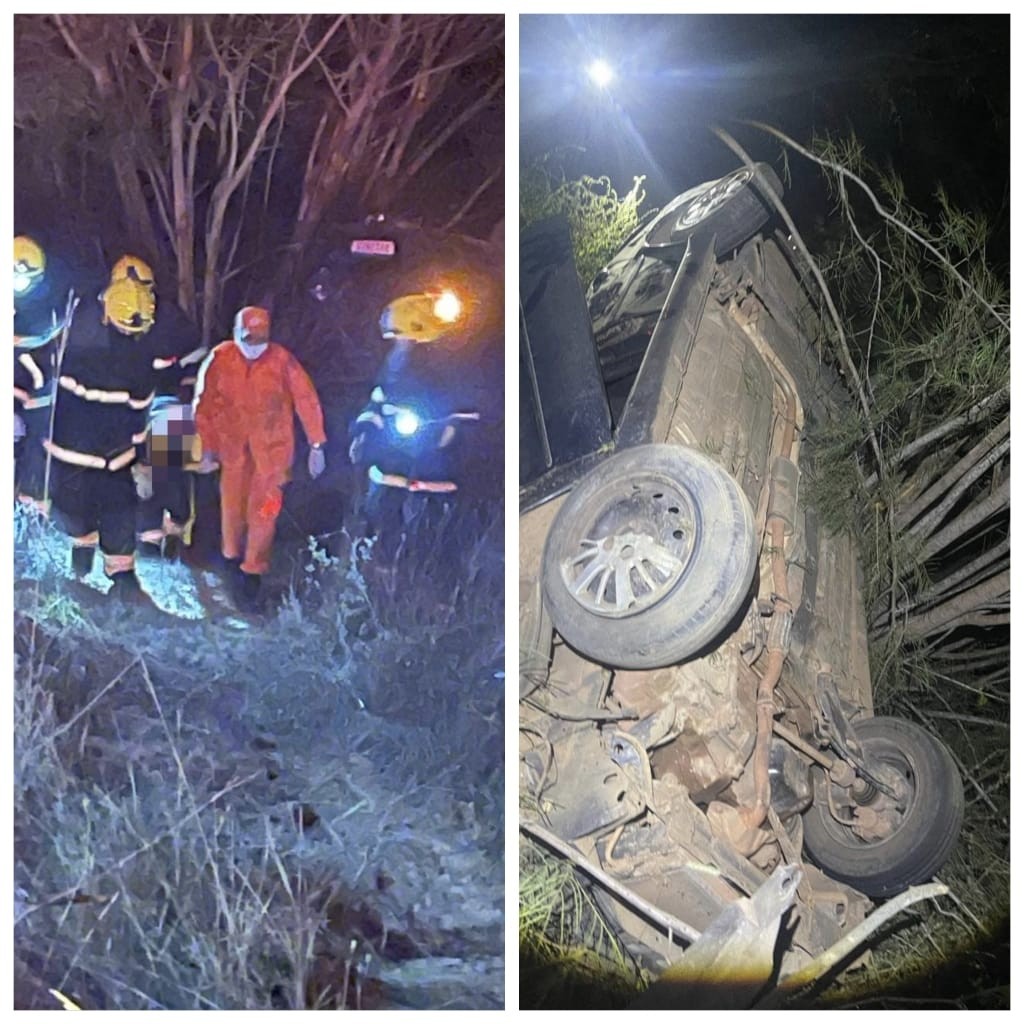 Capotamento deixa um morto e feridos na TO-431; polícia diz que motorista tinha sinais de embriaguez