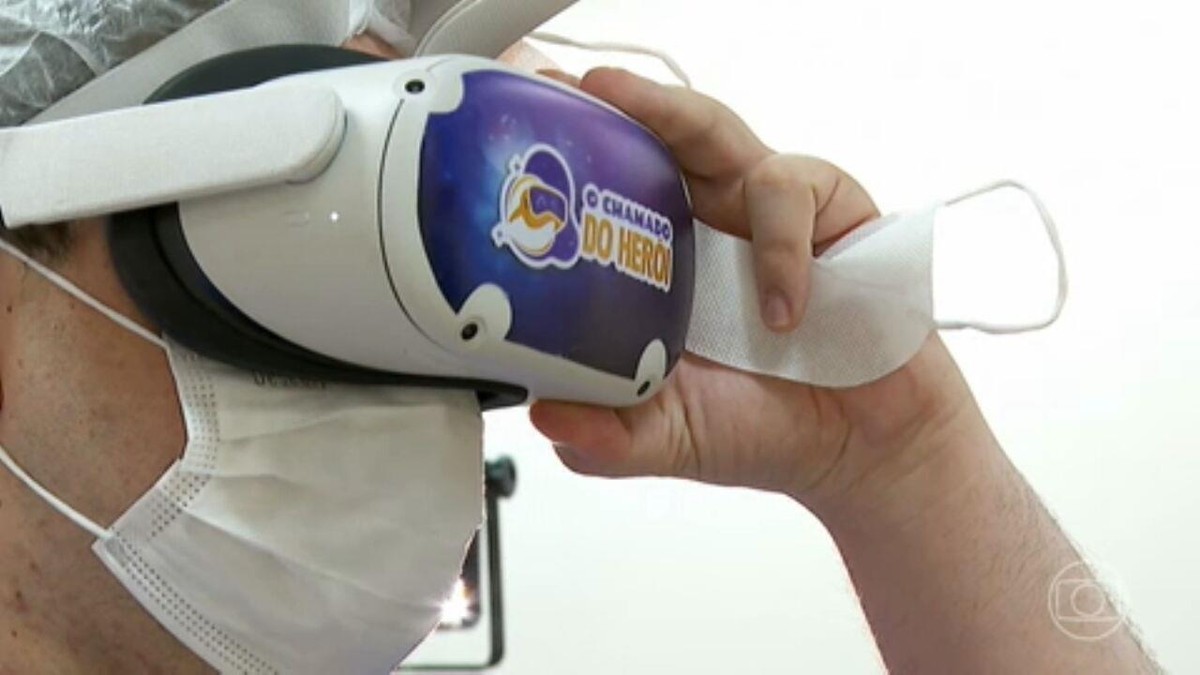 Hospital do interior de SP usa realidade virtual para acalmar crianças  durante exames e cirurgias, Bauru e Marília