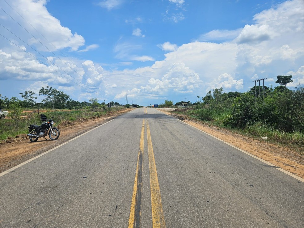 BR-364 no Acre, Sena Madureira — Foto: Arquivo/PRF-AC