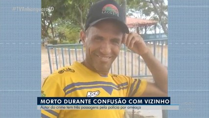 Homem suspeito de matar vizinho durante confusão no Tocantins, tem passagens por ameaça