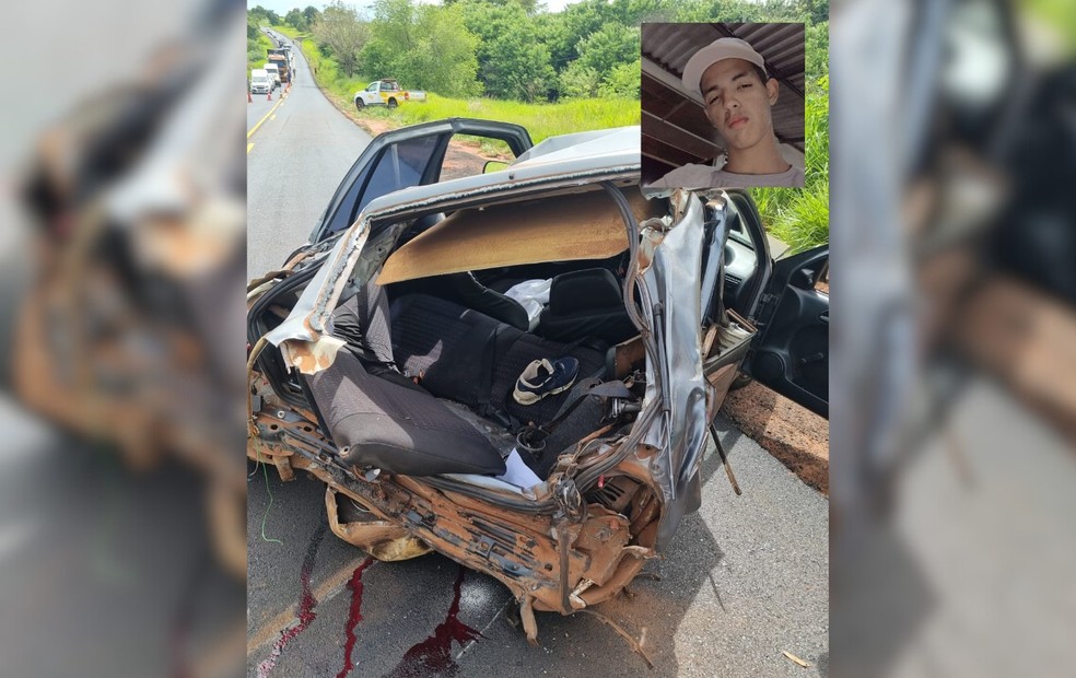 Wellington Kaique não resistiu aos ferimentos e faleceu após acidente entre carro e caminhão — Foto: Arquivo Pessoal