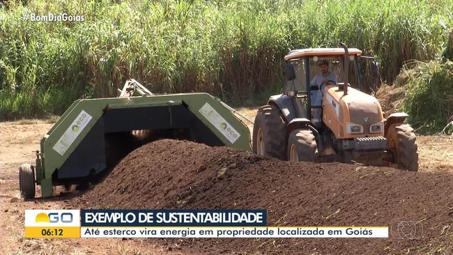 Fazenda faz produo agropecuria sustentvel, em Abadinia