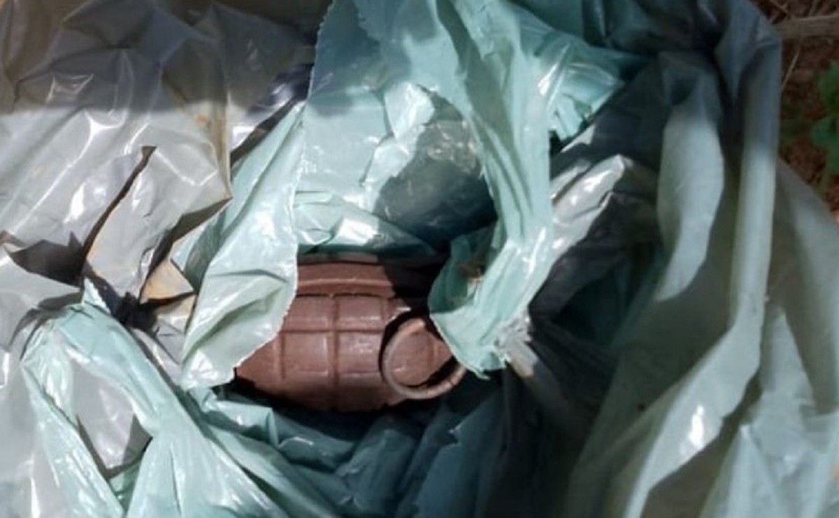 Granada é encontrada no lixo por morador e mobiliza Bope em MG 