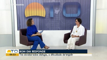 Bom Dia Responde tira dúvidas sobre disfagia