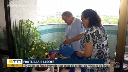 Quedas causam internação de 400 mil idosos, segundo Ministério da Saúde