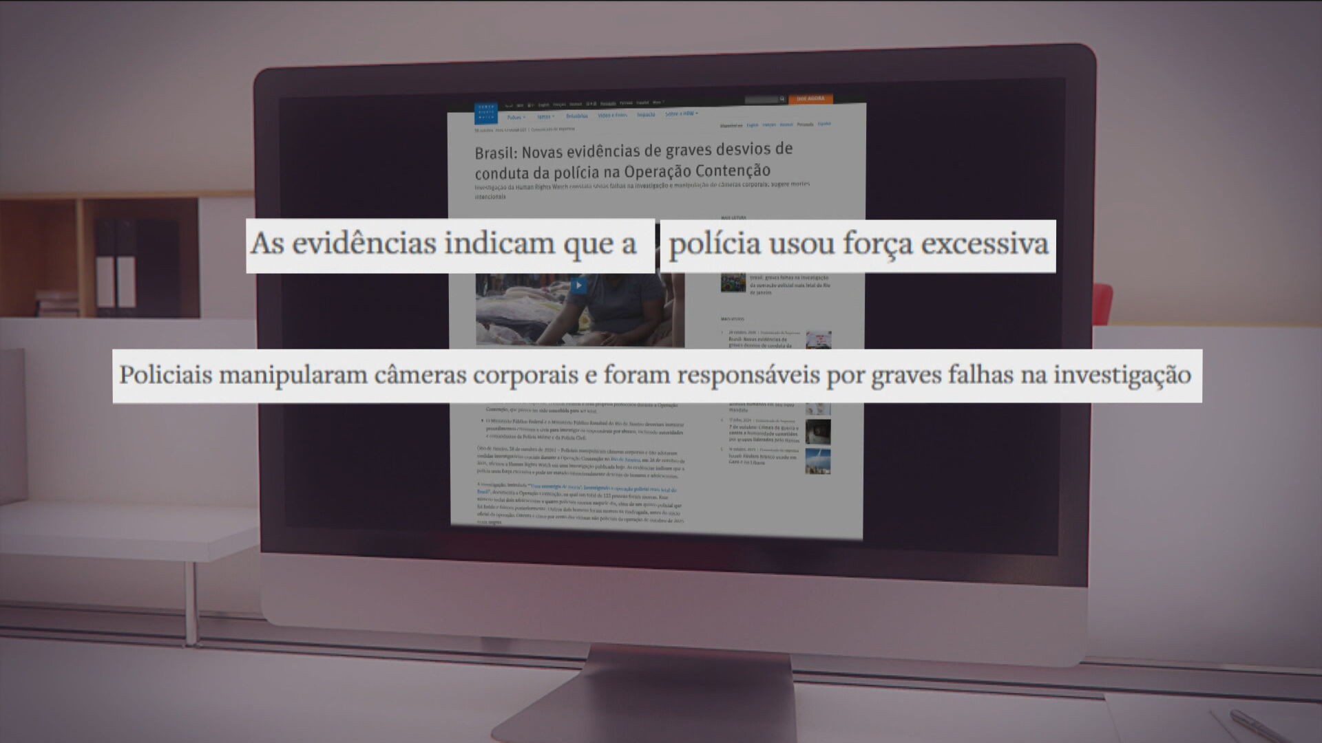 Região: Nenhuma das mortes da megaoperação foi registrada por câmeras corporais analisadas, apontam ONG e Defensoria