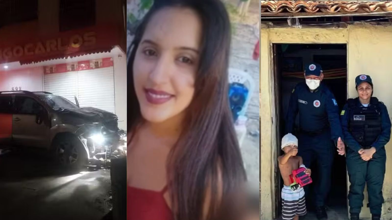 'Dor que nunca vou esquecer', diz homem que perdeu mulher e filha atropeladas durante fuga de criminosos no PI