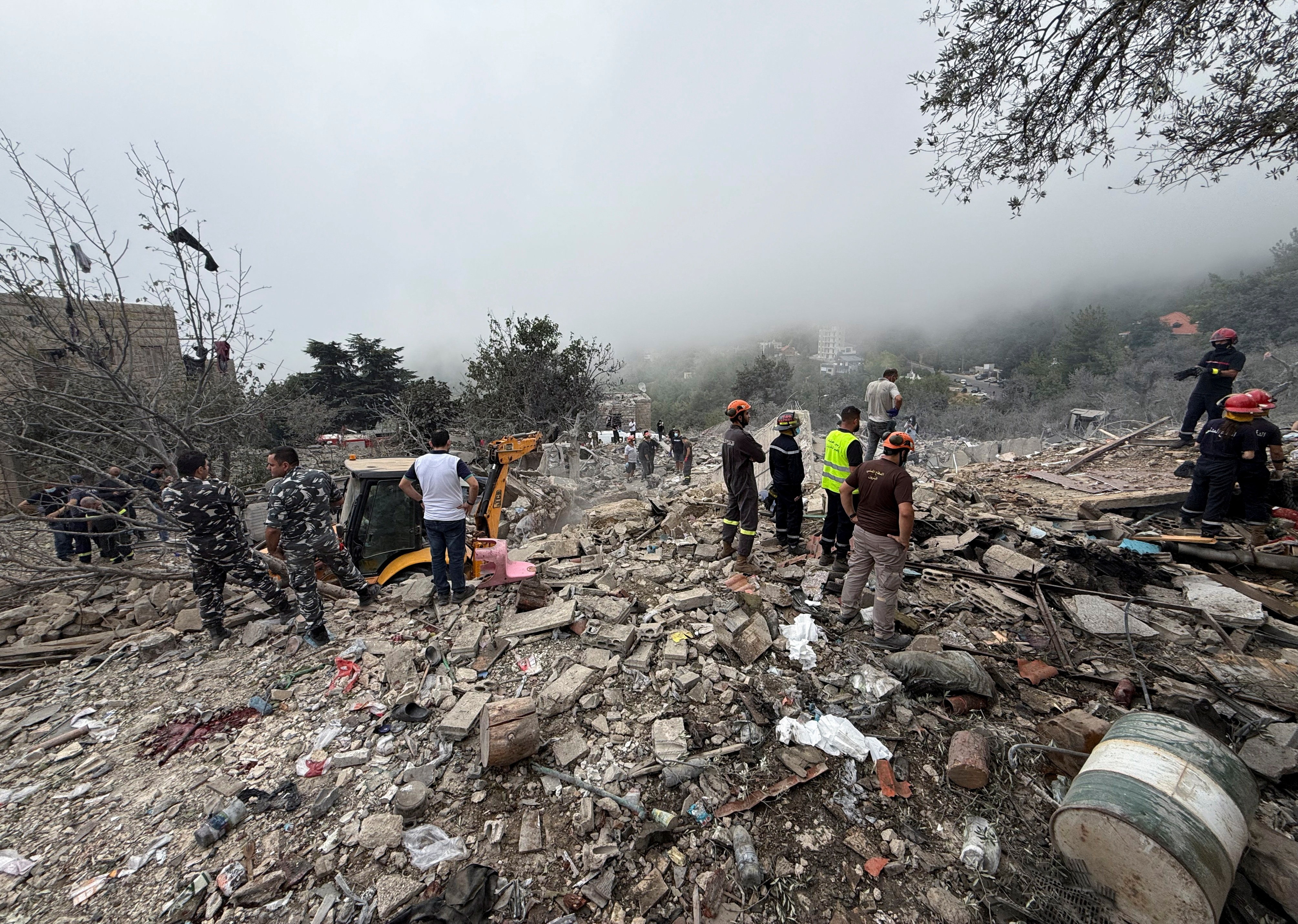 Israel ataca região de maioria cristã no norte do Líbano pela primeira vez e deixa 21 mortos