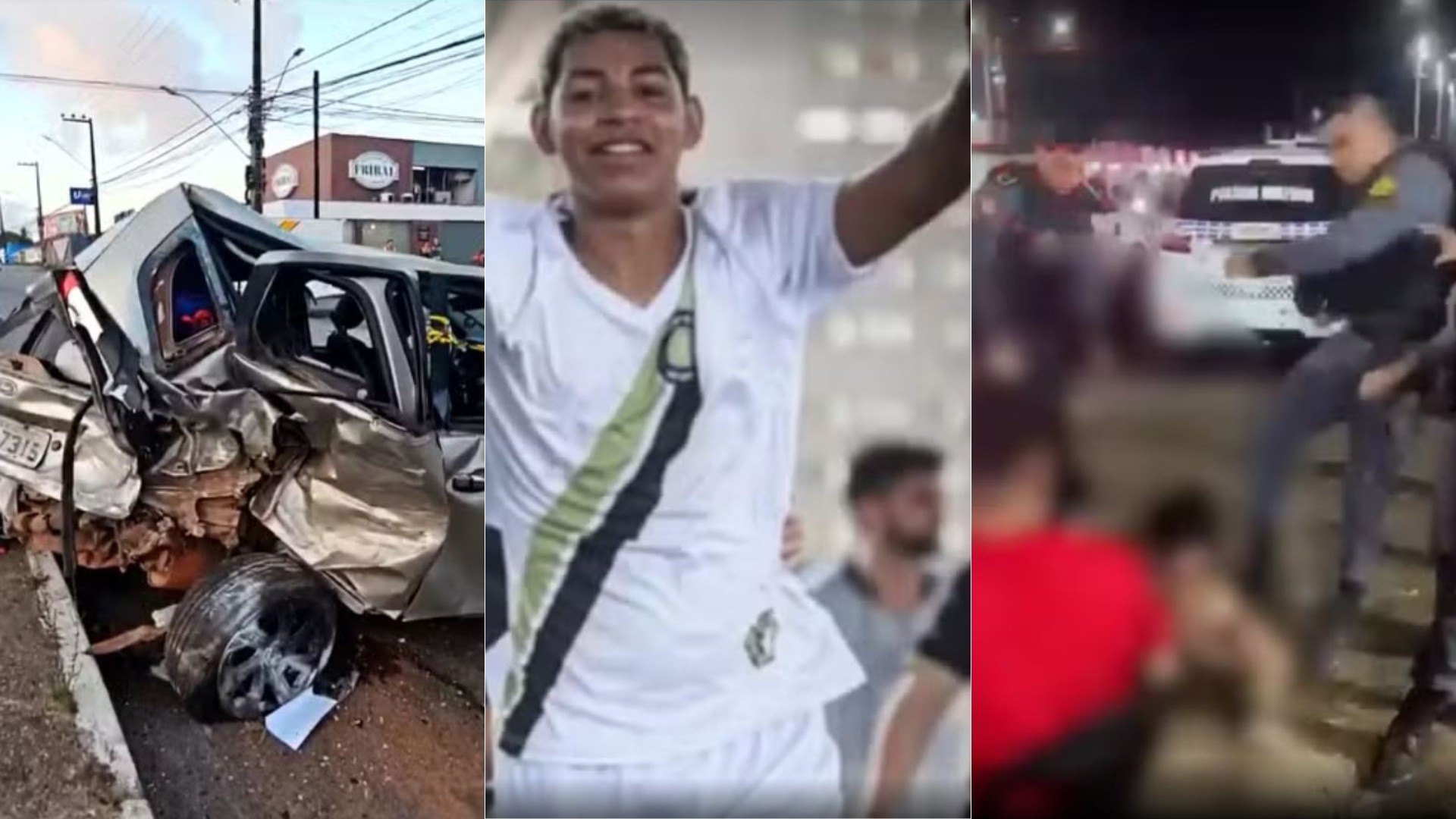 Vc viu? Mulher morre em acidente, PMs são afastados após agressão e funcionário morre após choque elétrico