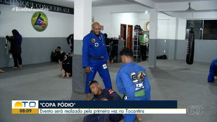 Copa Pódio realiza 1ª edição em Palmas com campeonato de jiu-jitsu