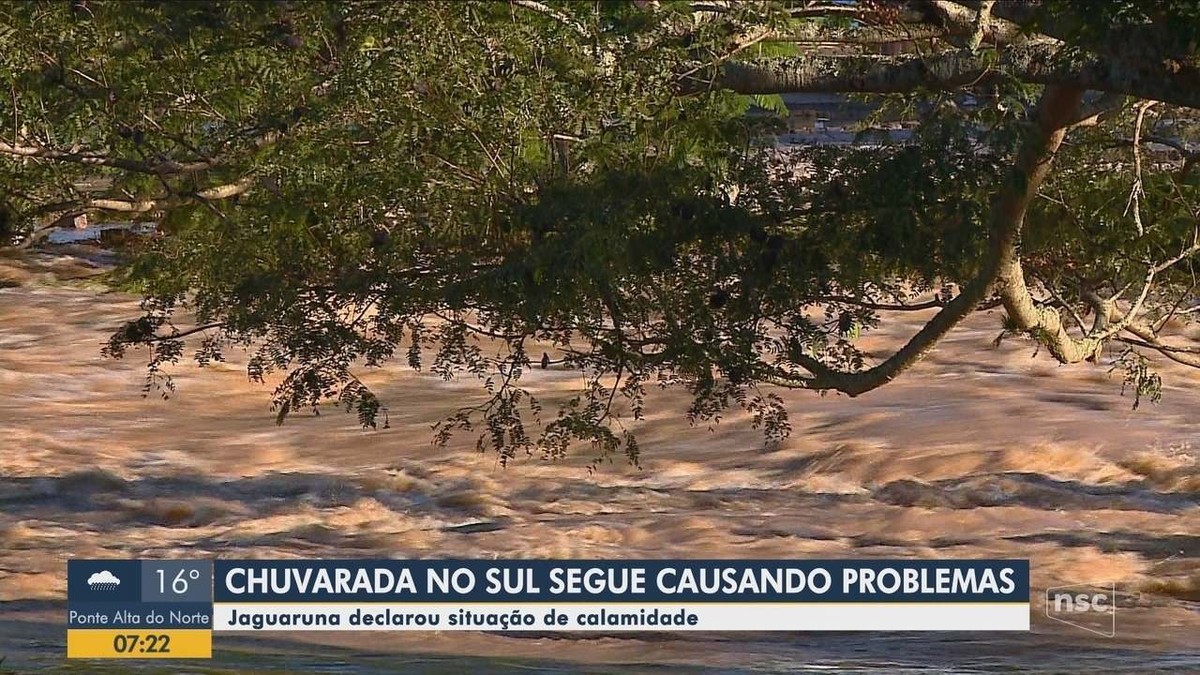 Com Prejuízos Provocados Pela Chuva Em Estradas E Pontes Sangão Decreta Situação De Emergência 