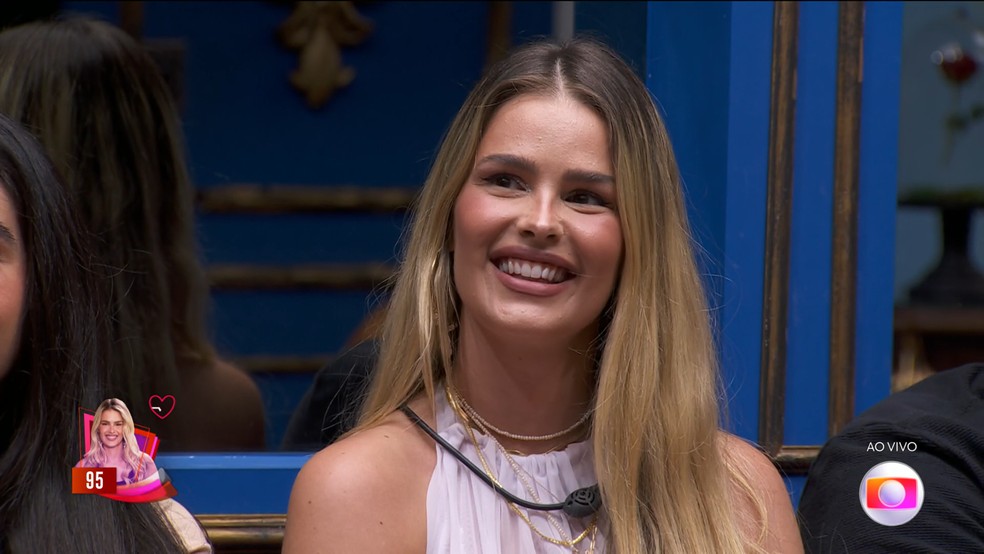 Yasmin Brunet no 'BBB 24'  Foto: TV Globo