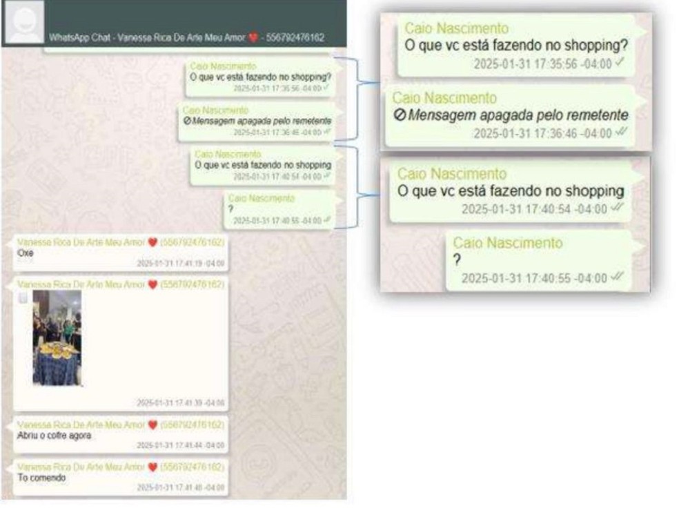 Diálogo do dia 31 de janeiro. — Foto: Reprodução