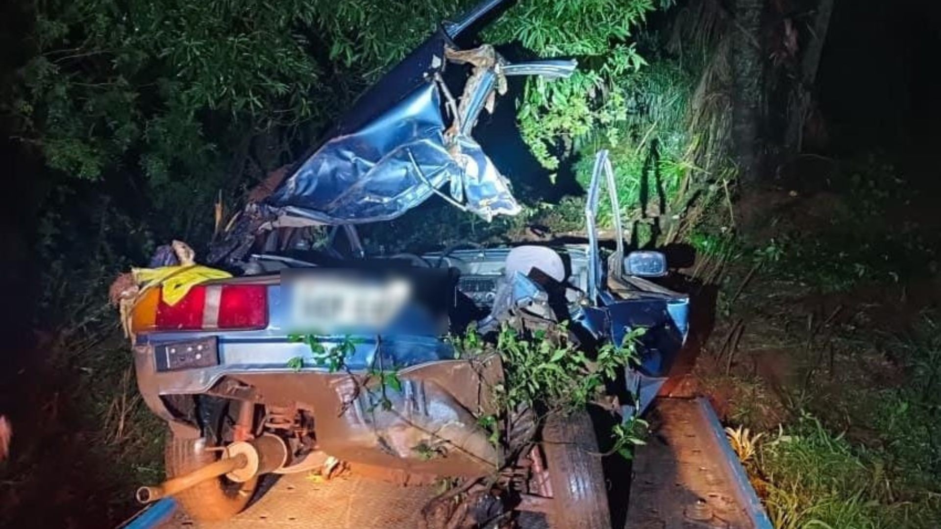 Mulher, marido e cunhado morrem em acidente na RS-223 após reunião familiar